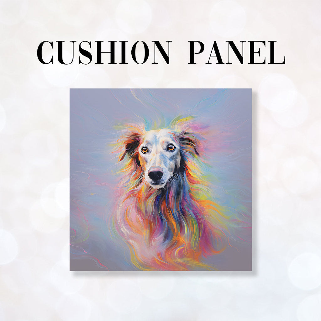 CUSHION Fabric Panel Lurcher Swirls CP-17