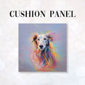 CUSHION Fabric Panel Lurcher Swirls CP-17