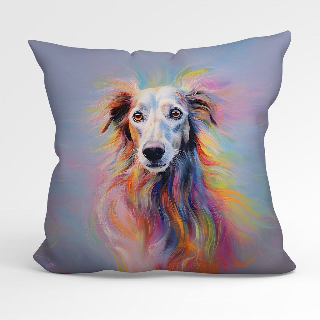 CUSHION Fabric Panel Lurcher Swirls CP-17