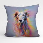 CUSHION Fabric Panel Lurcher Swirls CP-17