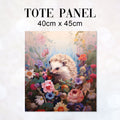 TOTE Little Hedgehog TP-19 Fabric Bag Panel
