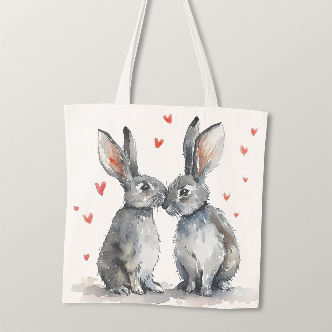 TOTE Bunny Love Fabric Bag Panel TP-198
