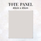 TOTE CO-ORD Knitted Sheep TP-206 Fabric Bag Panel