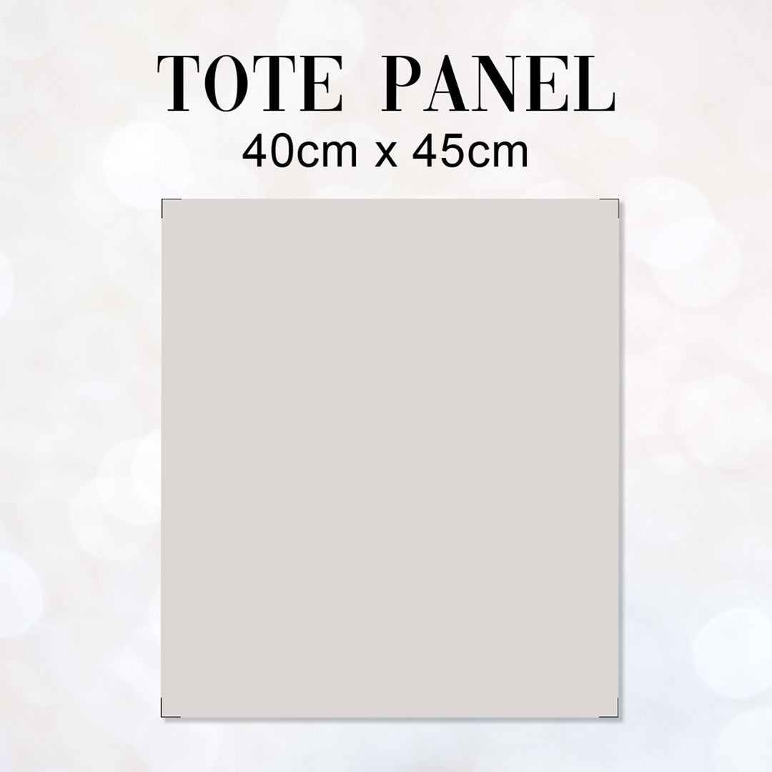 TOTE CO-ORD Knitted Sheep TP-206 Fabric Bag Panel