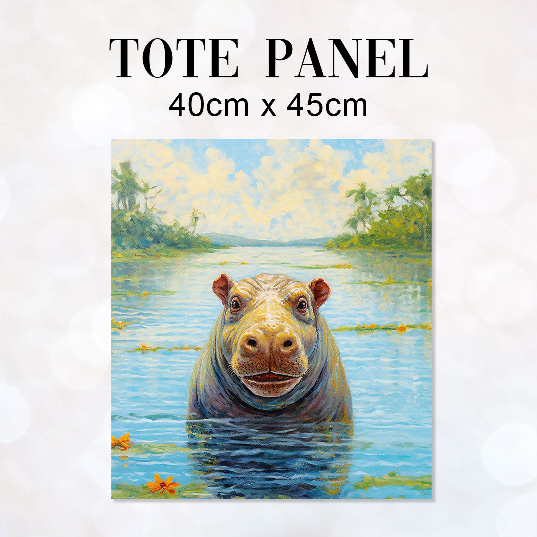 TOTE Hippo TP-21 Fabric Bag Panel