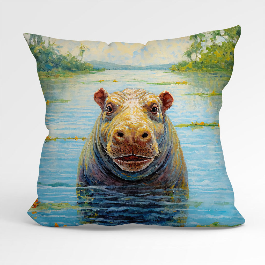 CUSHION Fabric Panel Hippo CP-21