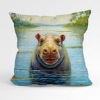CUSHION Fabric Panel Hippo CP-21