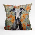 CUSHION Fabric Panel Greyhound Gardens CP-24