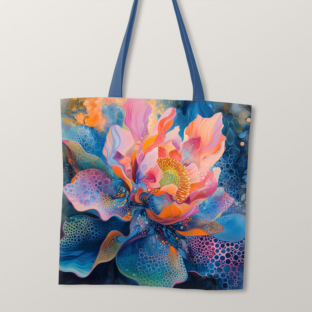 TOTE Fabric Bag Panel Floral Fantasia Cosmic TP-253