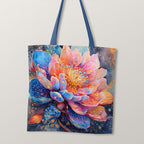 TOTE Fabric Bag Panel Floral Fantasia Magic TP-257