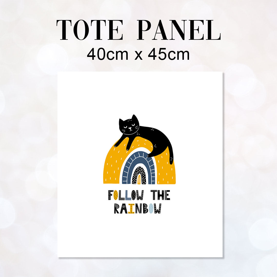 TOTE Follow The Rainbow TP-28 Fabric Bag Panel