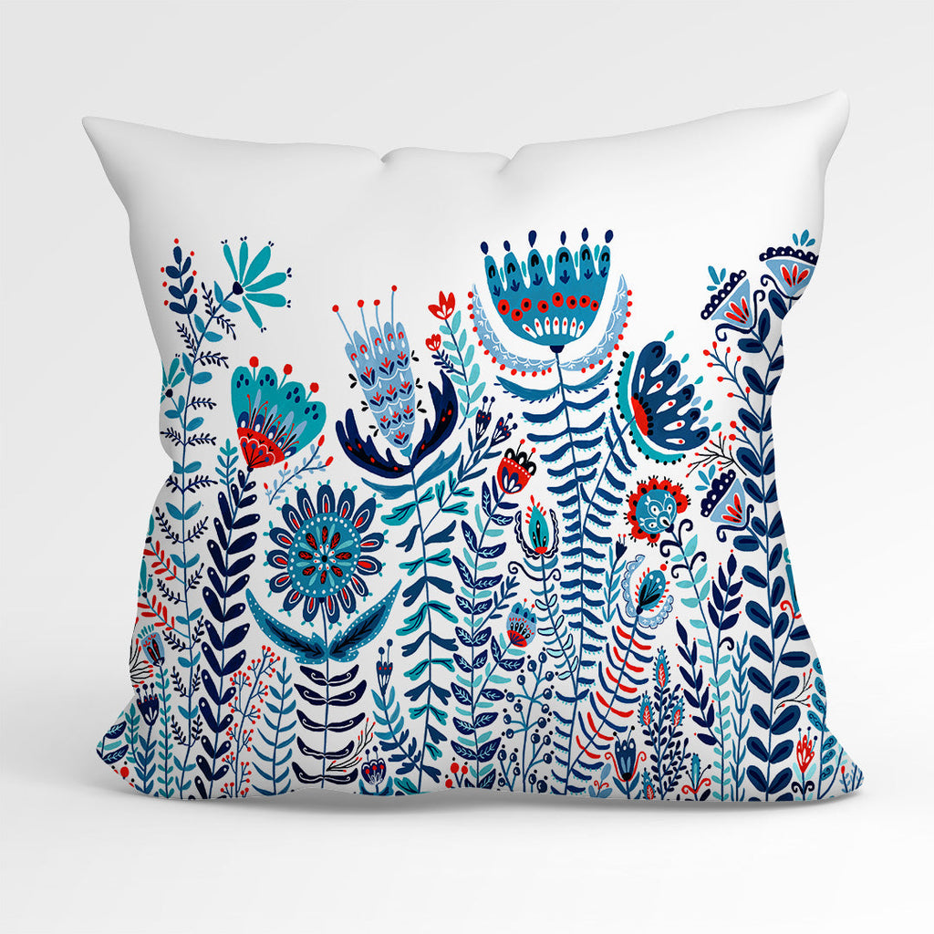 CUSHION Fabric Panel Folk Floral CP-29