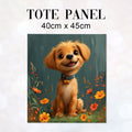 TOTE Fabric Bag Cute Dog Ruff TP-313