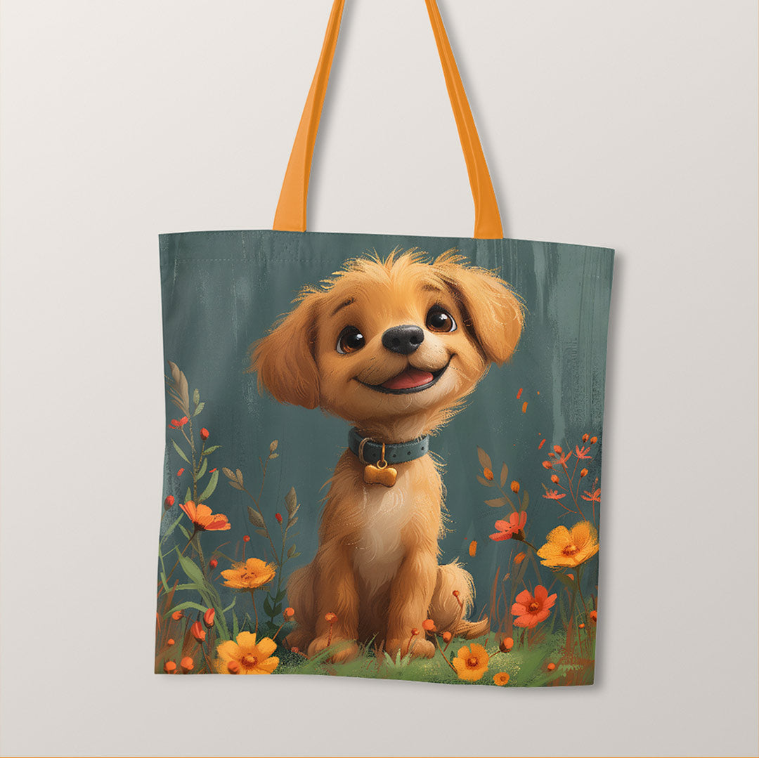 TOTE Fabric Bag Cute Dog Ruff TP-313