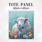 TOTE Fabric Bag Dreamy Sheep TP-315