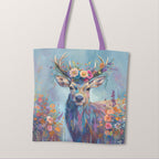 TOTE Fabric Bag Floral Deer TP-319
