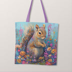 TOTE Fabric Bag Summer Squirrel TP-322