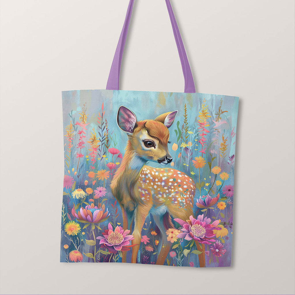 TOTE Fabric Bag Pastel Deer TP-326