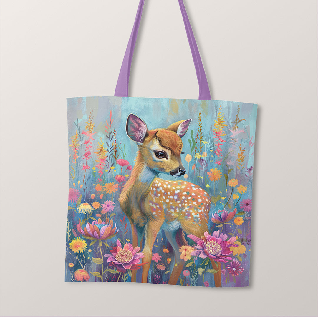 TOTE Fabric Bag Pastel Deer TP-326