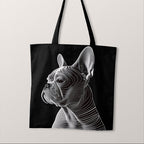 TOTE Chic French Bulldog Fabric Bag Panel TP-331