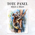 TOTE Watercolour Koala 2 Fabric Bag Panel TP-336