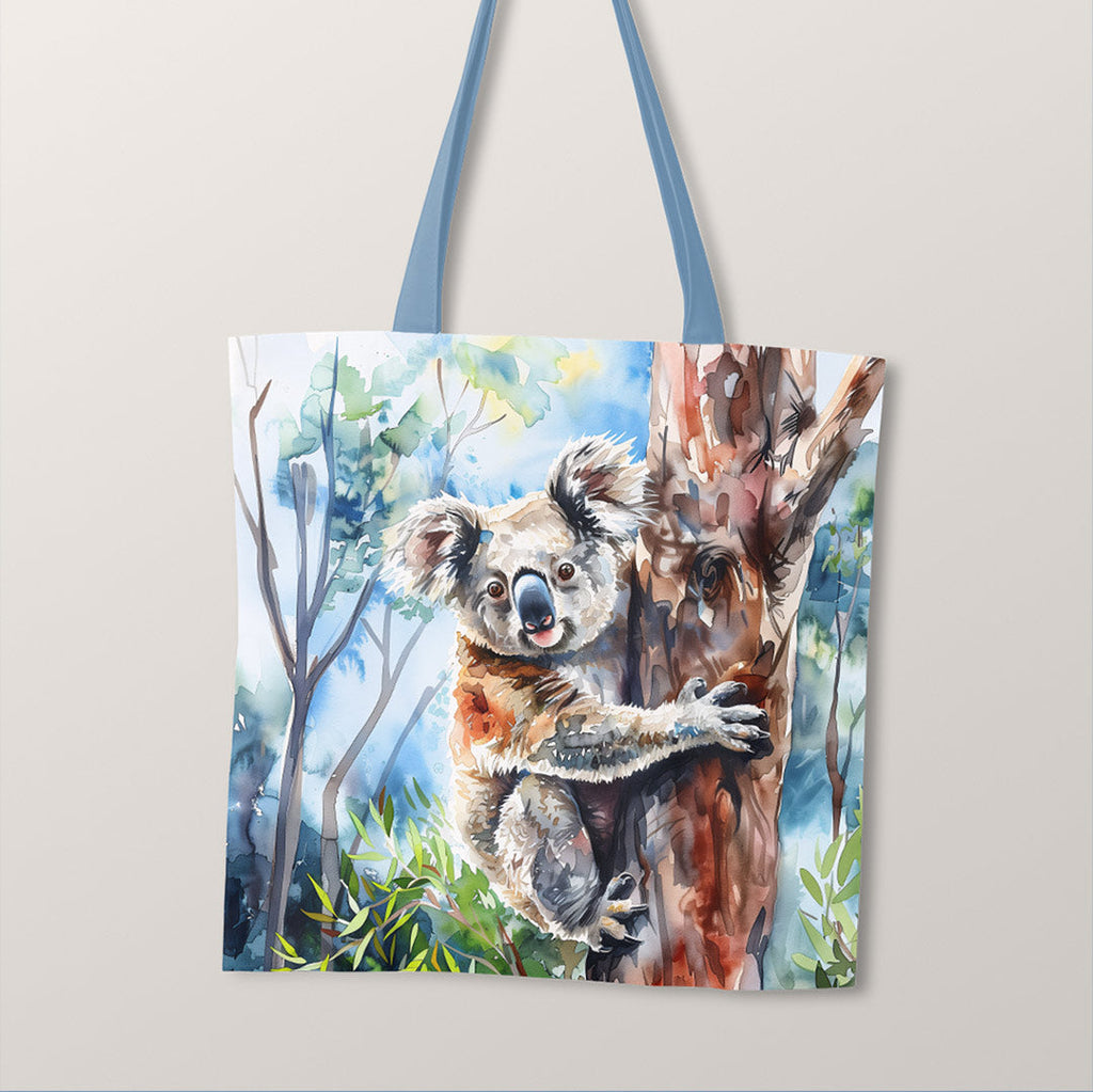 TOTE Watercolour Koala 3 Fabric Bag Panel TP-337