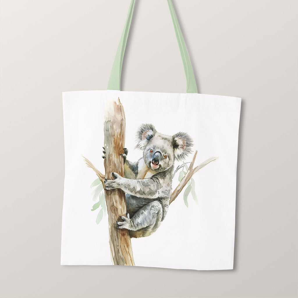 TOTE Koala White Fabric Bag Panel TP-342