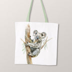 TOTE Koala White Fabric Bag Panel TP-342