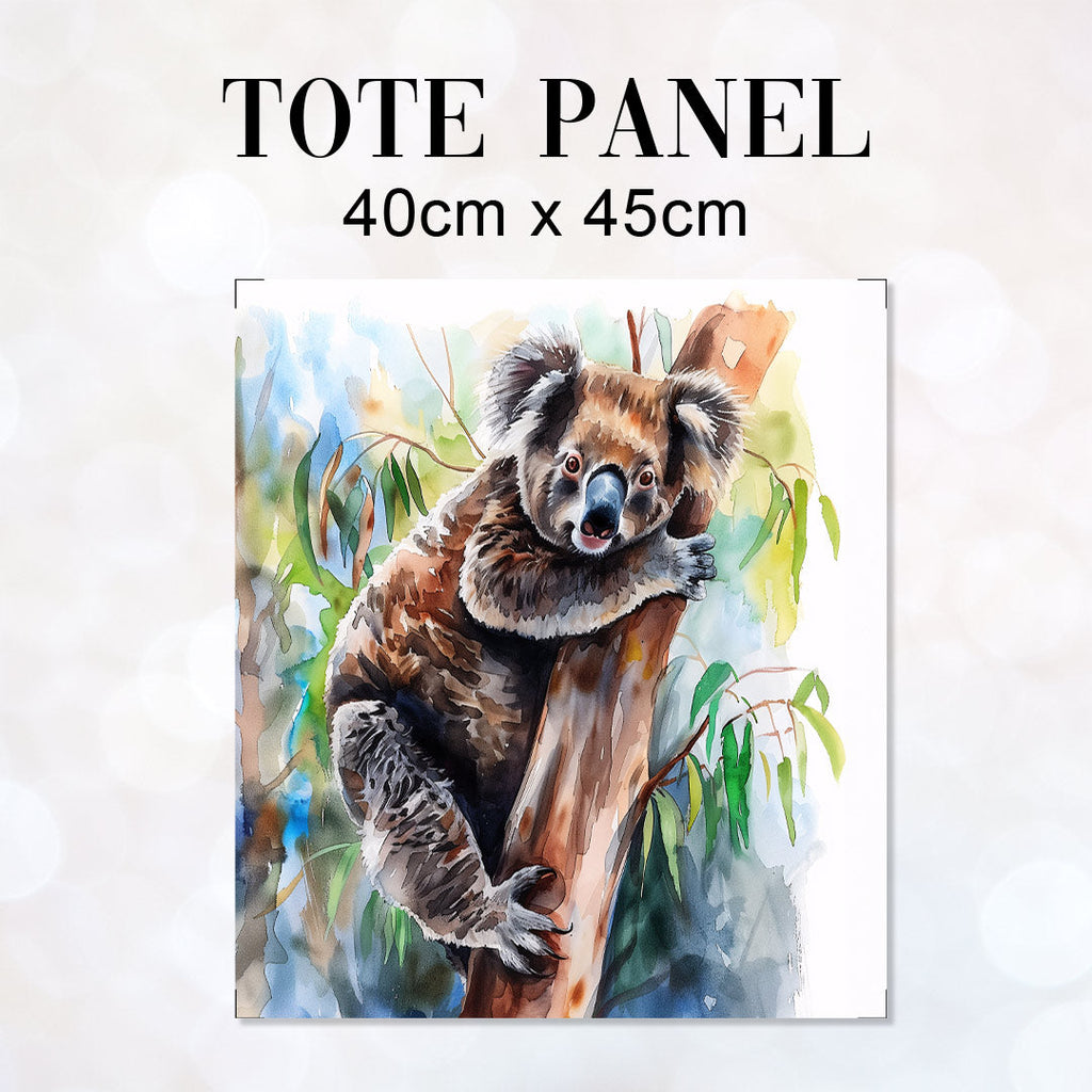 TOTE Koala Fabric Bag Panel TP-343
