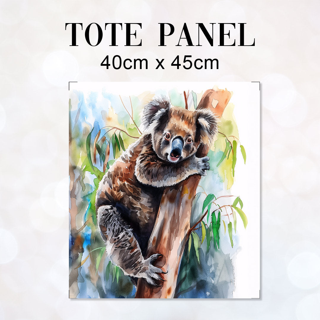 TOTE Koala Fabric Bag Panel TP-343