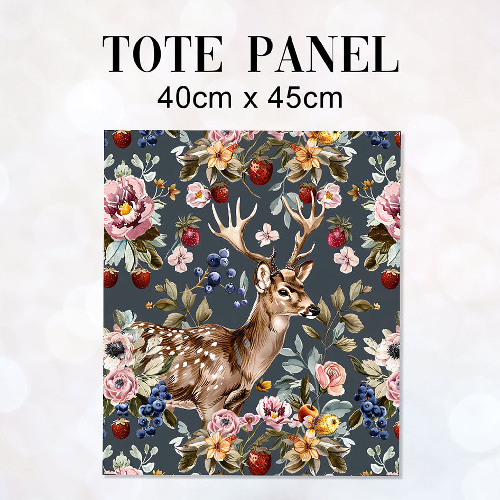 TOTE Summer Doe Fabric Bag Panel TP-346