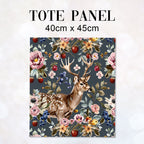TOTE Summer Doe Fabric Bag Panel TP-346