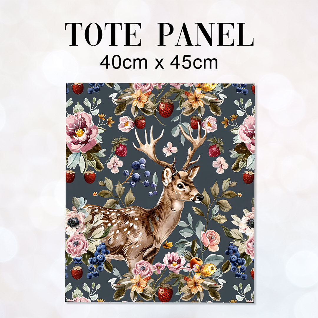 TOTE Summer Doe Fabric Bag Panel TP-346