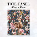 TOTE Summer Fawn Fabric Bag Panel TP-347