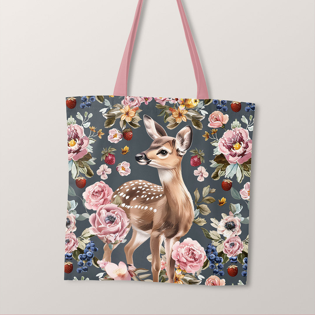TOTE Summer Fawn Fabric Bag Panel TP-347