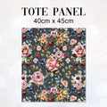 TOTE Summer Florals Fabric Bag Panel TP-348