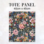 TOTE Summer Florals Fabric Bag Panel TP-348