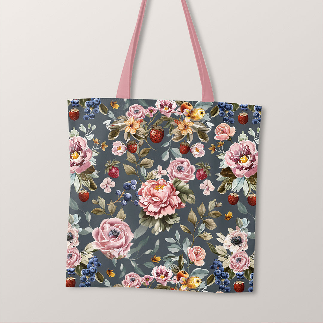 TOTE Summer Florals Fabric Bag Panel TP-348