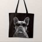 TOTE Chic Bulldog Fabric Bag Panel TP-373