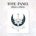 TOTE Floral Moon TP-36 Fabric Bag Panel