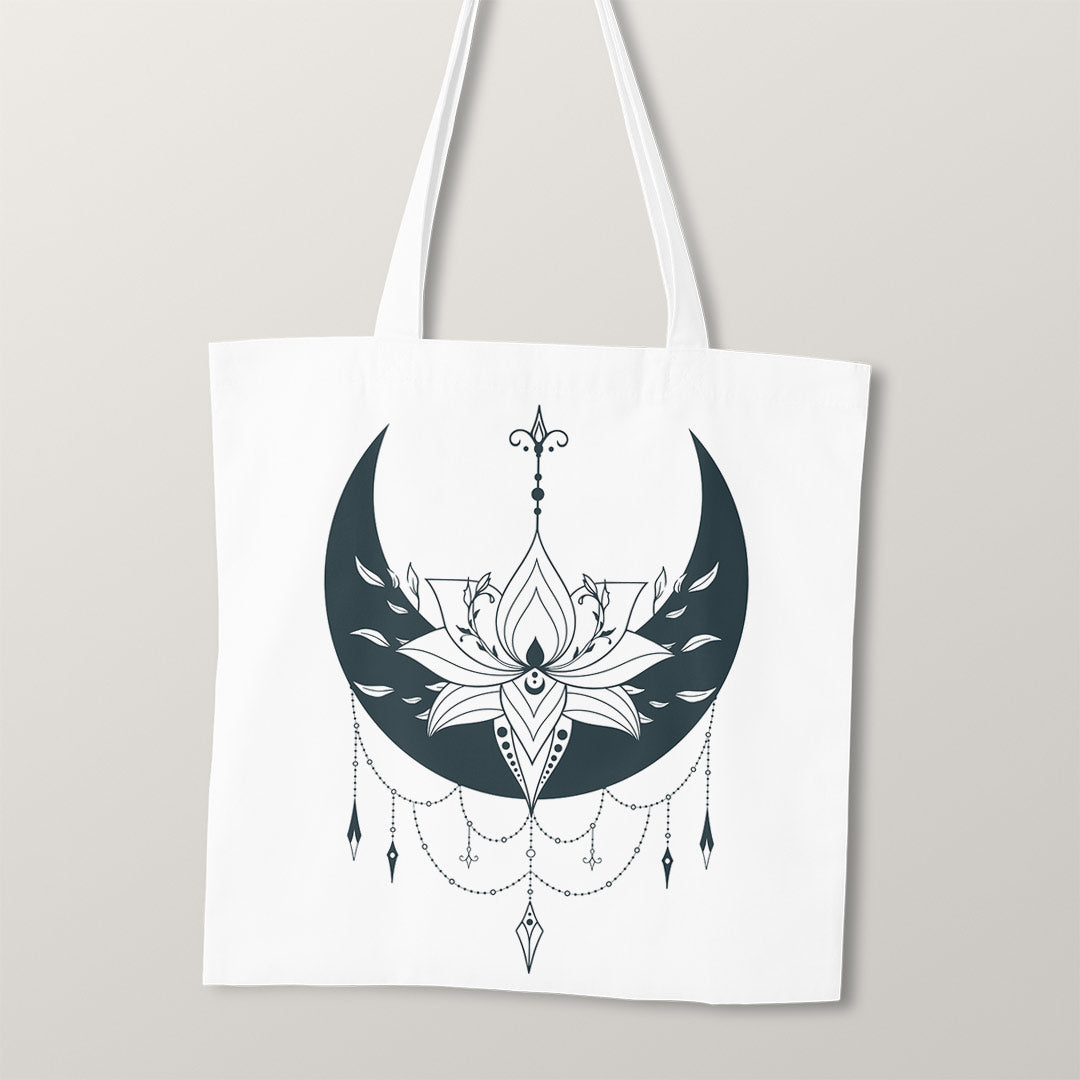 TOTE Floral Moon TP-36 Fabric Bag Panel