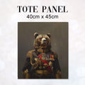TOTE Bear General Fabric Bag Panel TP-362