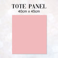 TOTE CO-ORD Chihuahua Fur Glamour Fabric Bag Panel TP-364