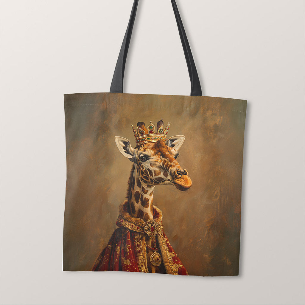 TOTE Regal Giraffe Fabric Bag Panel TP-367