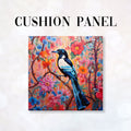 CUSHION Fabric Panel Floral Magpie CP-38