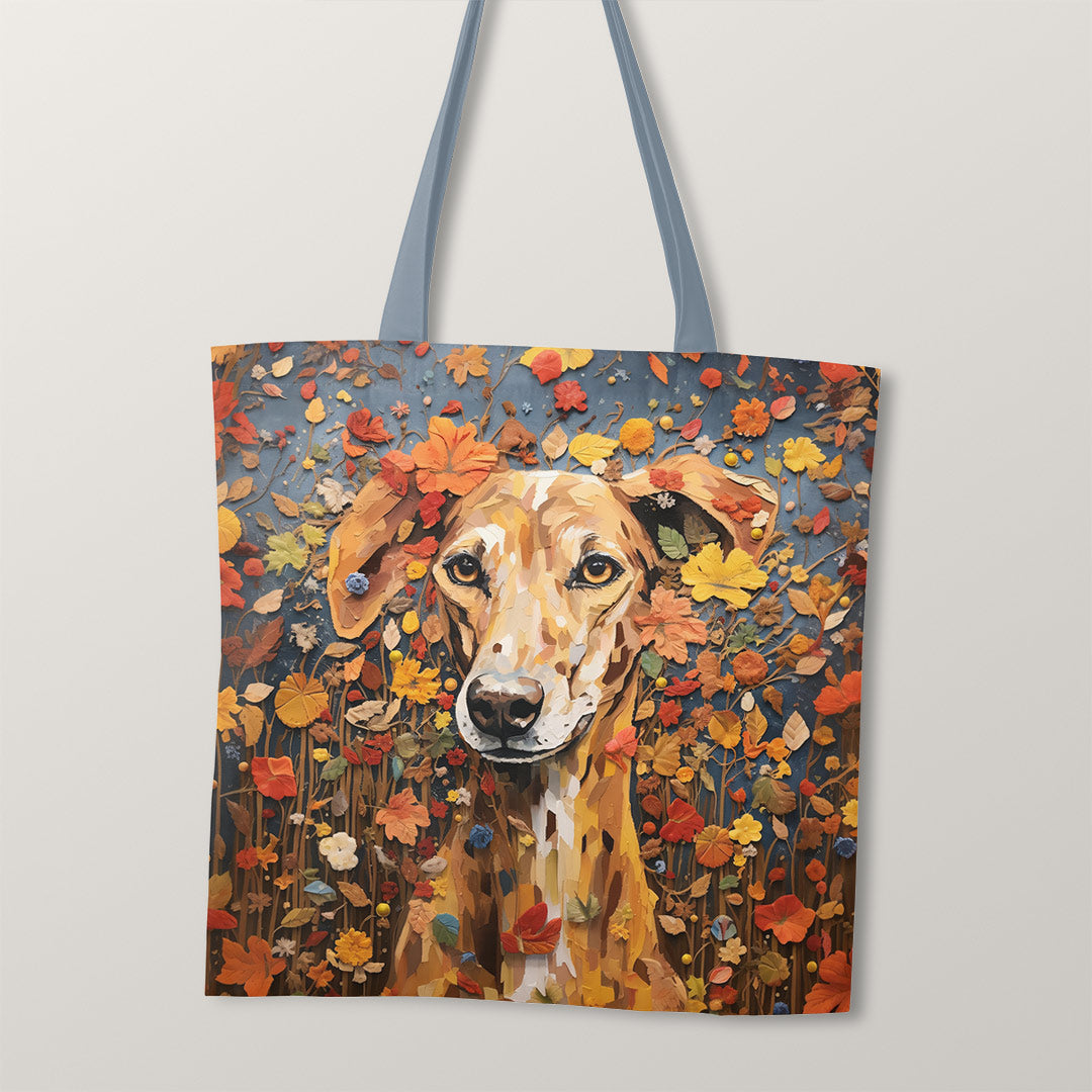 TOTE Floral Greyhound TP-39 Fabric Bag Panel