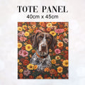TOTE German Shorthaired Pointer Fabric Bag Panel TP-395