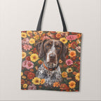 TOTE German Shorthaired Pointer Fabric Bag Panel TP-395