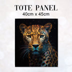 TOTE Iridescent Jaguar Fabric Bag Panel TP-397
