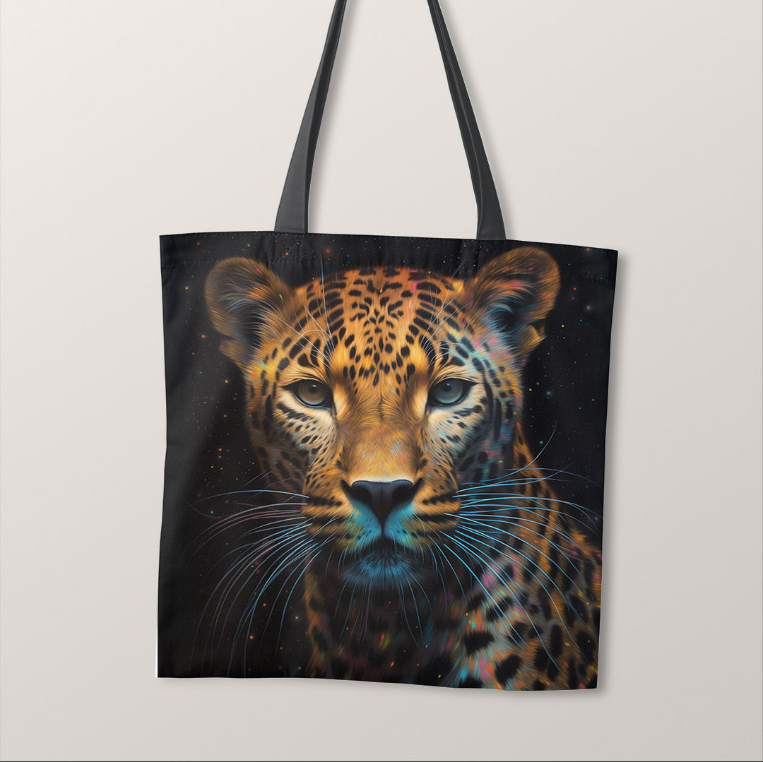 TOTE Iridescent Jaguar Fabric Bag Panel TP-397